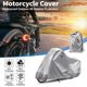 thumbnail image 3 of Cubierta de motocicleta a medida Unique Bargains 210D-PU Gris para Suzuki V-Strom 250 2022-2024 Cubierta de motocicleta impermeable para exteriores, 3 of 7