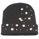 thumbnail image 1 of Fashion Winter Fashion Floral Stached Harfed Beanie - Negro SS/Sophia Beanie, 1 of 1