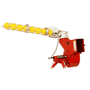Heater Softball Pitching Machine with 9 Ball Automatic Feeder