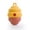 Yellow,4.92*3.15*3.15IN, variant on Topple Dog Toy, Dog Puzzle Toy, Dog Treat Toy for Enrichment, Treat Dispensing Toys for Mental Stimulation, Feeder Topple Toy, Food Puzzle Feeder and Puppy Treat Dispenser for Boredom Relief