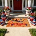 thumbnail image 1 of 250th Anniversary Of Independence Imitation Coir Doormat And Entryway Floor Mat, 1 of 6