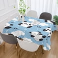 thumbnail image 5 of YAZAOO Square Tablecloth Cute Panda Printing Pattern Tableclothes, 5 of 9