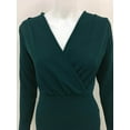 thumbnail image 4 of New Women's Dress Popular Deep V Ruffle Hip Long Dress, 4 of 10