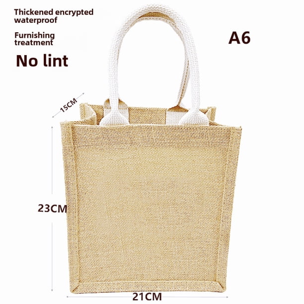 Bolsa de yute Sneen, bolsa de lino vintage, bolsa de yute, bolsa de lino para regalo, bolsa de regalo de algodón y lino
