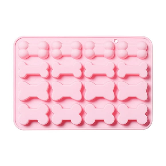 Cake Mould for Baking and Crafting 16 Bone Shape Silicone Candy Ice Lattice for Cakes Cookies Desserts