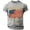 Gray, variant on Dwelliawo Patriot We the People T-Shirt Men Crewneck Short Sleeve Pullover Sweatshirts Usa 250 Years Of America 2026 Casual Tee Plus Size Graphic T-Shirt Brown M