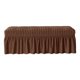 thumbnail image 2 of Funda de asiento de banco lavable, funda protectora para banco de comedor Color café, 2 of 9