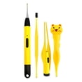 thumbnail image 3 of Tool Earpicks Ear Wax Removal Tools with LED Light Flashlight Earpick Ear Spoon Tweezers Ear Cleaner for Ear Care Ear Cleaning Tool with Case, 3 of 7