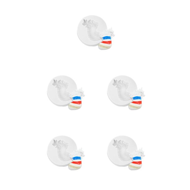 Ounissouiy Suministros de moldes para galletas cocina hecha a mano Navidad molde en relieve decoración Fondant fundición troquelado fabricación de Type2 NO2 Ounissouiy CBP272254