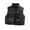 18#Black, variant on Girls Puffer Solid Color Vest Winter Sleeveless Quilted Jackets Boys Lightweight Zipper Waistcoat Coat Black 120