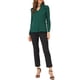 thumbnail image 2 of CAMISA DE BOTONES DE MANGA LARGA EN V ELEGANTE PARA MUJERES CHIC XL VERDE, 2 of 7