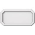 thumbnail image 1 of Ekena Millwork CMP12X6ED 6 x 12 in. Rectangle Émeraude Architectural Grade PVC Contemporain Médaillon de Plafond, 1 of 4
