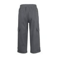 thumbnail image 6 of TYGHBN Women with Pockets Comfy Hiking Cargo Pants Trendy Summer Casual Straight Leg Elastic Waist Pants Soft Sweatpants Petite Pants for Women Casual Straight Leg Dress Pants for Women Business, 6 of 6