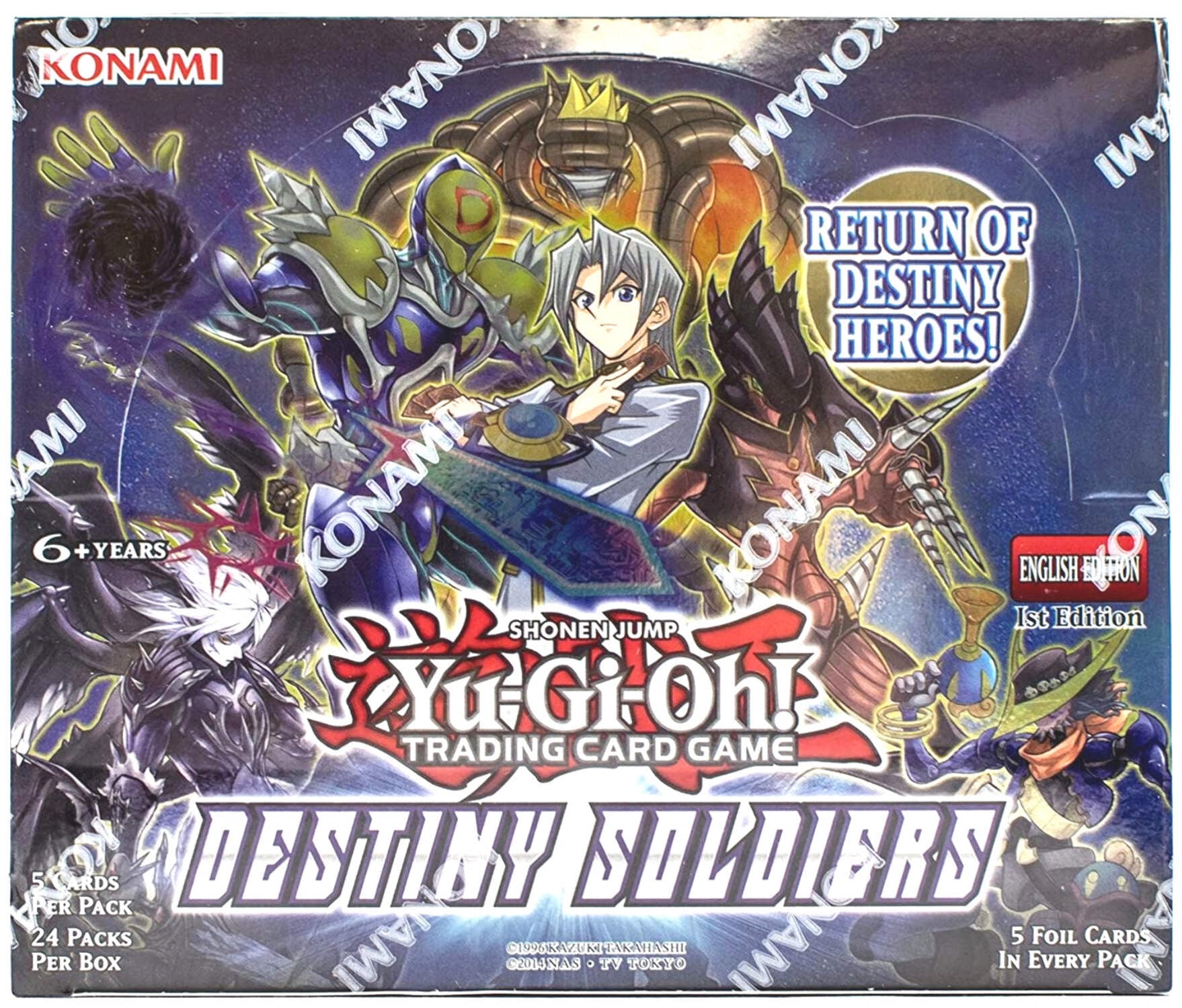 YGO: Destiny Soldiers BD Booster Box Konami Digital Entertainment KOI83013