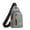 Gray, variant on Kmdttou Sling Bag for Men Crossbody Bag Men's Watertight Material Chest Bag Multifunctional Sports Outdoor Leisure Shoulder Backpack Messenger Bag