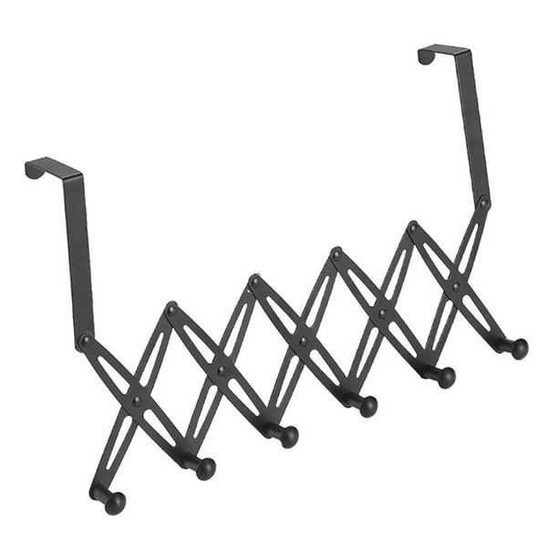 Percha para colgar sobre la puerta, ganchos para colocar sobre la puerta, gancho para abrigos extensible, ganchos para colocar sobre la puerta, diseño exquisito