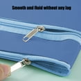 thumbnail image 6 of Vacemry Under $5 A4 Document Bag, Waterproof Oxford File Folder with Handle, Double Pocket Zipper Pouch for Travel Office School, Foldable Storage Organizer for Papers, 6 of 6