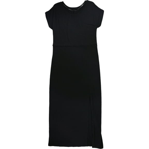 Sanctuary Clothing Womens T-Shirt Maxi Dress, Black, Medium
