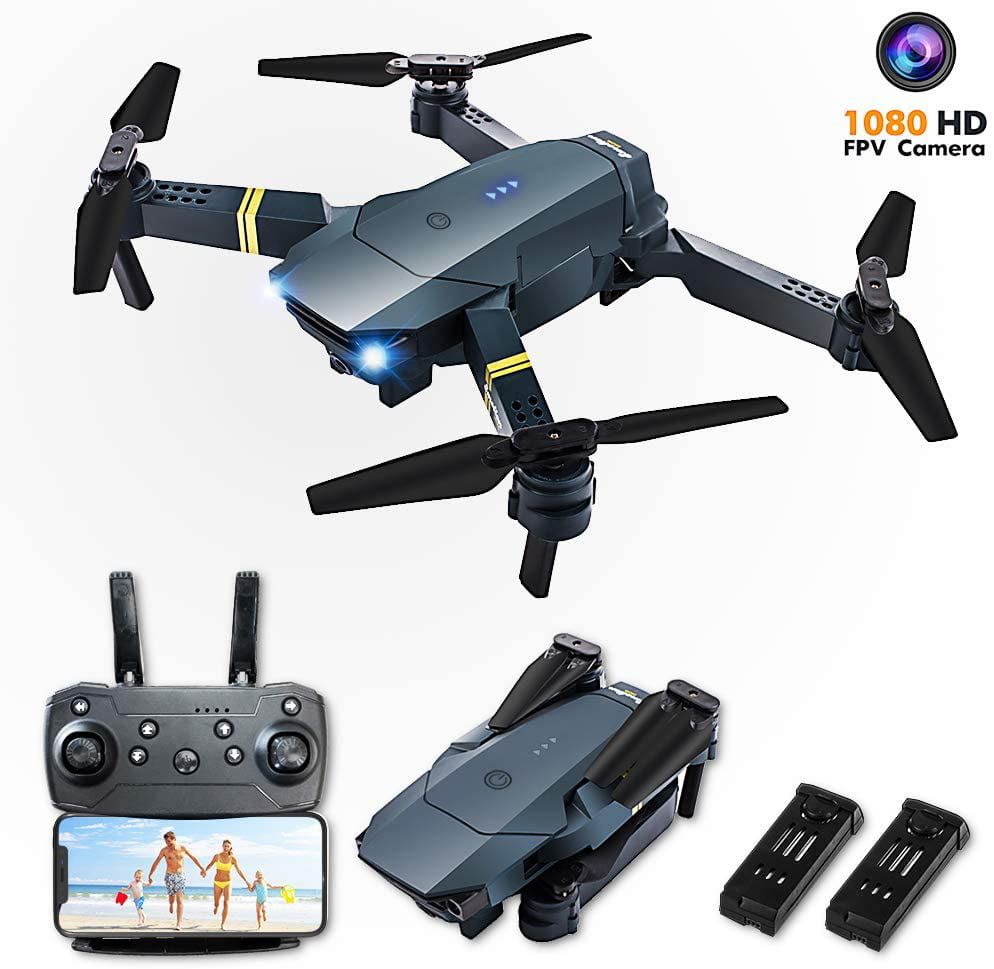 Drone Drone Quadcopter E58 WiFi FPV Mini Quadcopter 4K Camera Foldable Drone Support Auto Return with 2Batteries