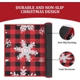 thumbnail image 3 of Christmas Doormat 20 x 32 Inch Holiday Xmas Decorative Door Mat Winter Christmas Snowflakes Welcome Mat Outdoor Indoor Non Slip Entrance Floor Door Mat Front Porch for Home Decoration, 3 of 6