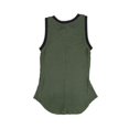 thumbnail image 2 of bar III Camiseta sin mangas a rayas para mujer, verde, grande, 2 of 2