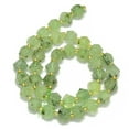 thumbnail image 2 of 2strands Natural Prehnite Beads Strands Faceted Octagonal 9~10.5x9~10.5x7.5~8.5mm Hole: 1mm about 36~40pcs/strand 39~39.5cm, 2 of 3