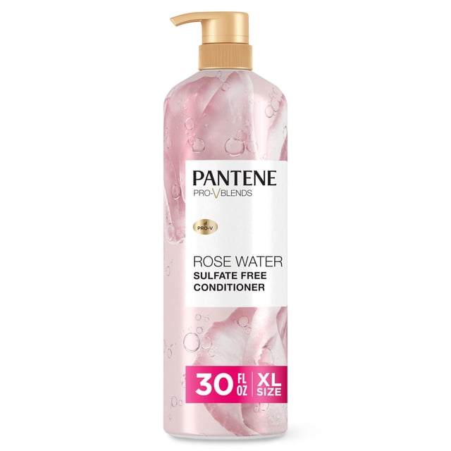 Acondicionador Pantene Rose Water, 880 ml, suaviza el color tratado