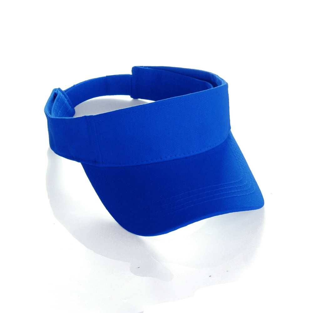 Classic Plain Unisex Sport Sun Visor Once Size Adjustable Tapeback Cap