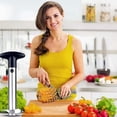 thumbnail image 4 of Pineapple and Apple Corer Combo - Stainless Steel Pineapple Corer And Slicer Tool - Ergonomic Apple Corer Tool and Pineapple Cutter For Easy Core Removal, 4 of 7