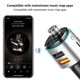 thumbnail image 4 of Bluetooth FM Transmitter for Car, 7 Colors LED Backlit Bluetooth Car Adapter with QC3.0 Charging Handsfree Car Kit, 4 of 5