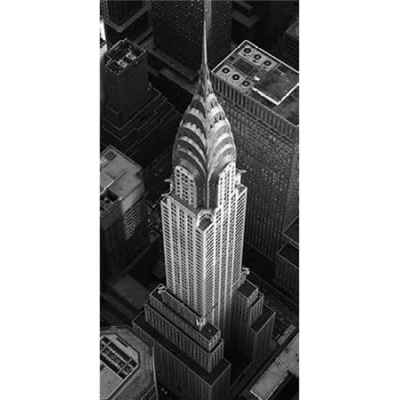 Selected Artworks PDX2CD1399SMALL Affiche Chrysler Building Imprimée par Cameron Davidson&44; 10 x 20 - Petit