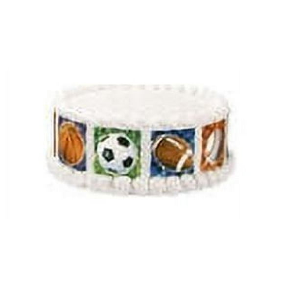 All Sports Edible Photo Image Cake Border Decoration