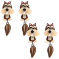 thumbnail image 1 of Pendientes Hermosos VentDepot 2Pzas Ardilla Tuerca Café metal, 1 of 4