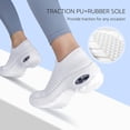 thumbnail image 3 of STQ Women's Walking Shoes Slip on Breathable Sneakers White US 6.5, 3 of 7