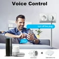 thumbnail image 3 of Tuya WiFi Smart Plug 20A EU Smart Socket with Power Monitor Timing Smart Life Support for Alexa Home Yandex, 3 of 8
