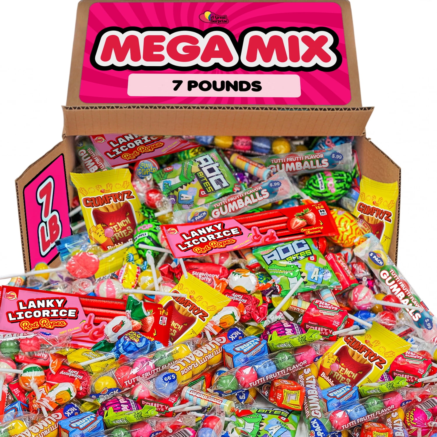 Fun Express - 500 Piece Candy Assortment - Edibles - Assorted