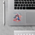 thumbnail image 2 of Democratic Australian Shepherd Making Woof Count Election 2024 Cutout Transfer Sticker Aussie Dog Lover Gifts Transparent Decal Art Decor - 01001, 2 of 5