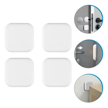 Phenofice Silicone Door Bumper 4-Pack Anti-Door Slam Wall Protectors for Home, Reduction and Wall