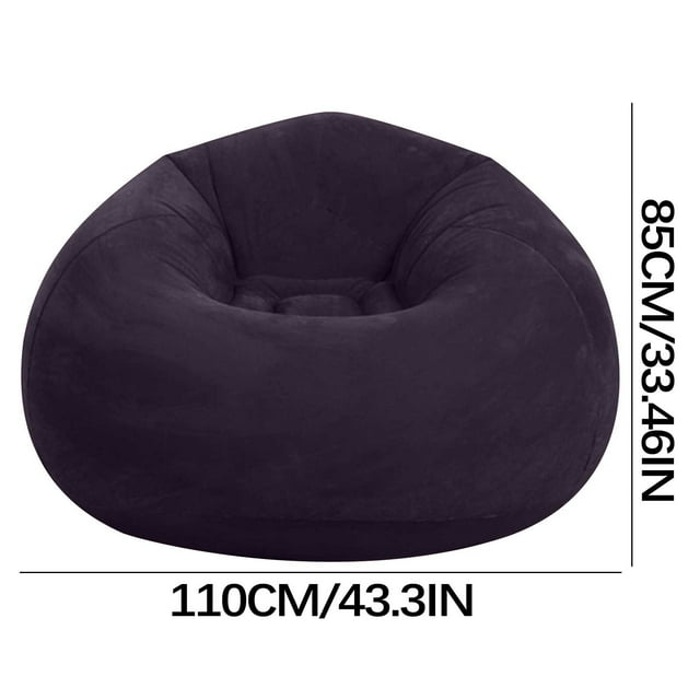 Canapé de Football Gonflable Paresseux pour la Maison, Tabouret de Divertissement de Loisir pour une Personne, Confortable et Polyvalent pour une Utilisation Intérieure et Extérieure, Portable, Installation Facile, Matériaux Durables, Design Thématique