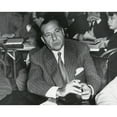 thumbnail image 2 of Frank Costello Testifying Before A Senate Interstate And Foreign Commerce Subcommittee Investigating Gambling. April 27, 2 of 2