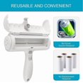 thumbnail image 4 of Pet Hair Remover Roller for Furniture, Reusable Cleaning Brush for Cat Dog, Self-Cleaning Lint Remover for Carpet, Bedding, 4 of 5