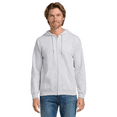 thumbnail image 5 of Gildan Heavy Blend Hooded Sweatshirt, Men's Classic Fit Fleece Pullover Hoodie, Ash, S, 5 of 5