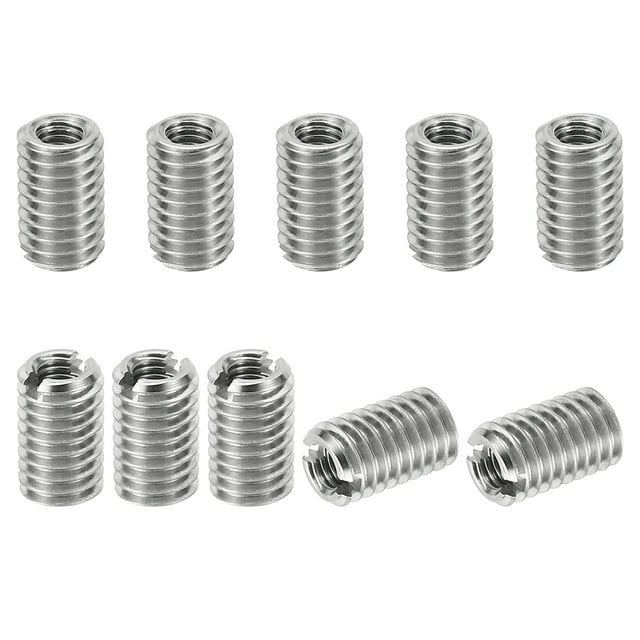 Unique Bargains Adaptateurs Filetés Manchon Réducteur Écrou M5 * 0,8 Mâle à M3 * 0,5 Femelle Réparation Insert Vis Réducteur 8mm 10 Pcs