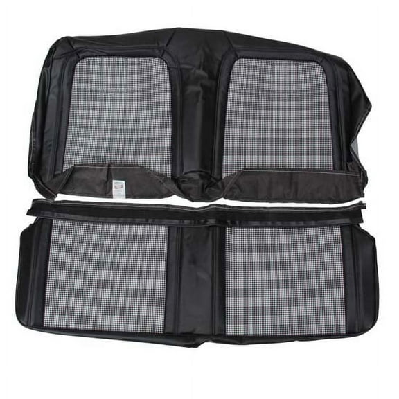 PUI 69HT10C 1969 Camaro Rear Seat Houndstooth Upholstery