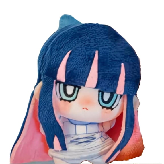 Panty Plush Pendant Anime Stocking Stuffed Soft Plush Figure Mini Anime Cushion Kawaii Pendant Decoration Gift for Fans, Christmas Gift, A