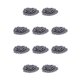 thumbnail image 3 of Cuentas redondas sin costuras Moyic 200 piezas 4mm negro 10Conjunto, 3 of 6