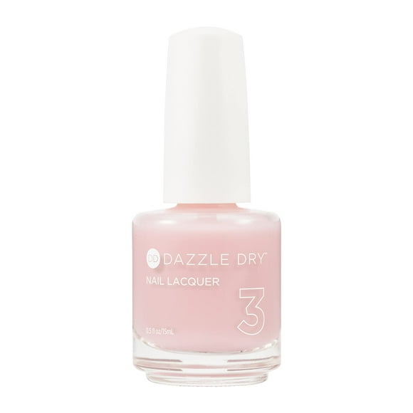 Esmalte de uñas seco Dazzle (Paso 3) - Peacefully Me - Rosa pálido translúcido con matices cálidos. (14 ml)