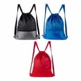 thumbnail image 1 of Paquete 100 piezas Bolsa mochila con bolsillo frontal con cierre rojo 36 x 44, 1 of 3
