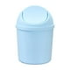 thumbnail image 2 of Cubo de basura, bote de basura con tapa, mini bote de basura de escritorio, cesta de plástico para papeles de cocina del hogar con tapa, contenedor de almacenamiento, bote de basura, 2 of 6