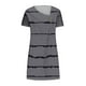 thumbnail image 5 of Mini Vestido de Verano de Manga Corta Cuello Redondo Longitud de la Ternera Media, Fluido Impreso Vestido de Verano Corto Casual, 5 of 5